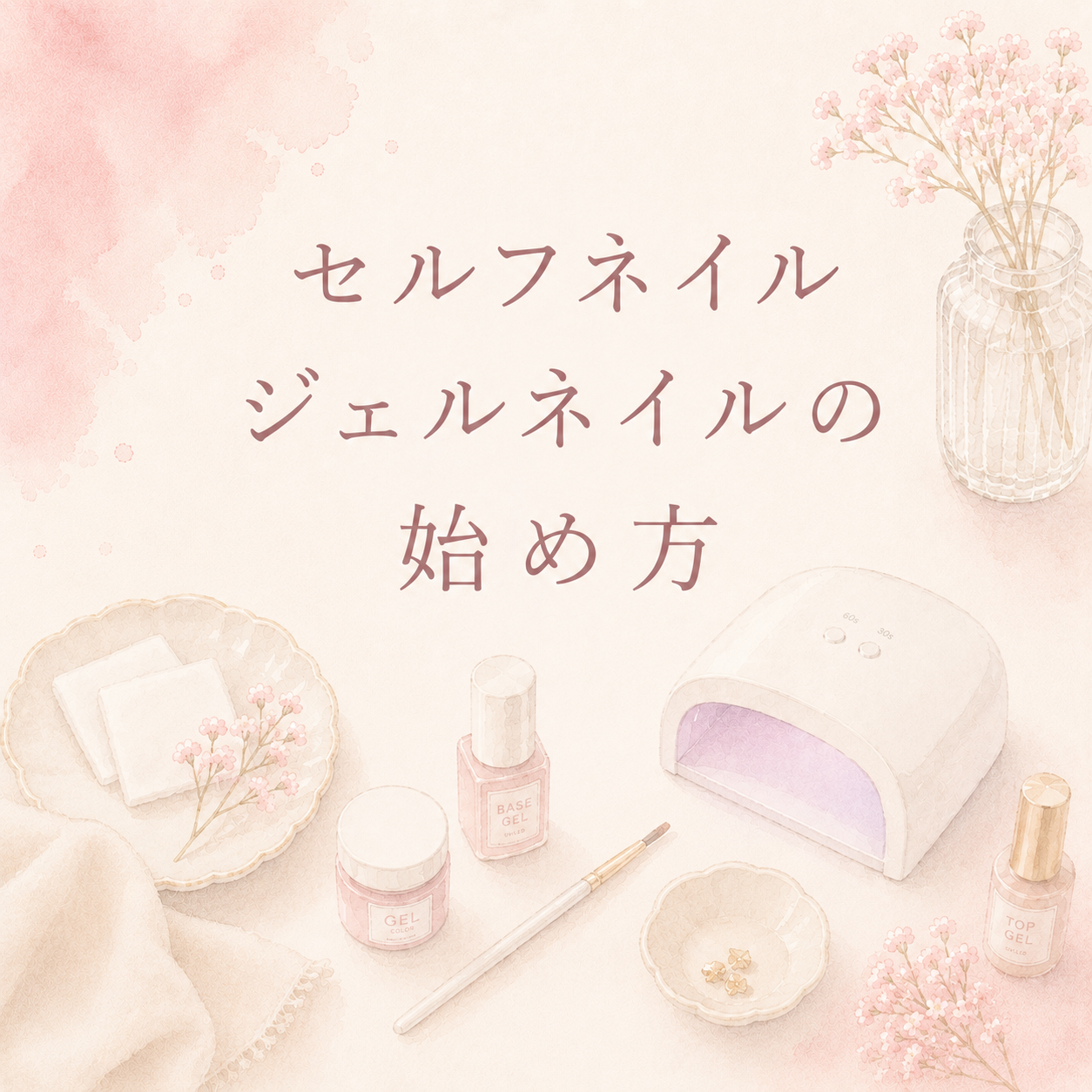セルフネイル｜ジェルネイルの始め方