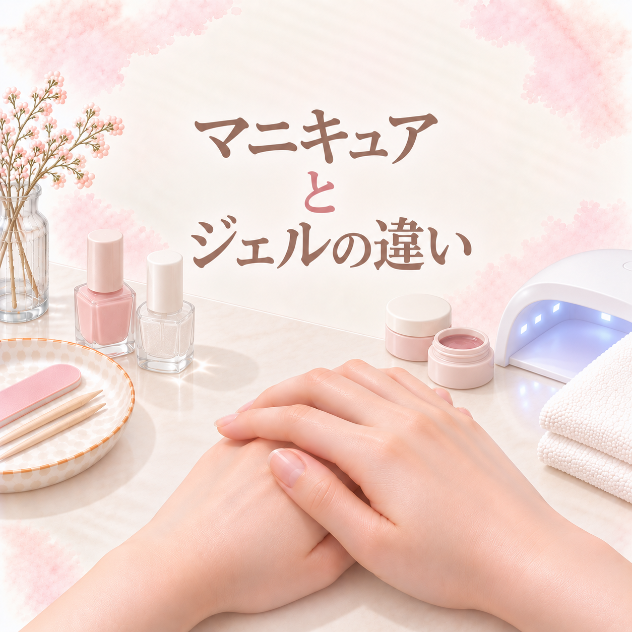 マニキュアとジェルの違い｜特徴・持ち・落とし方の比較