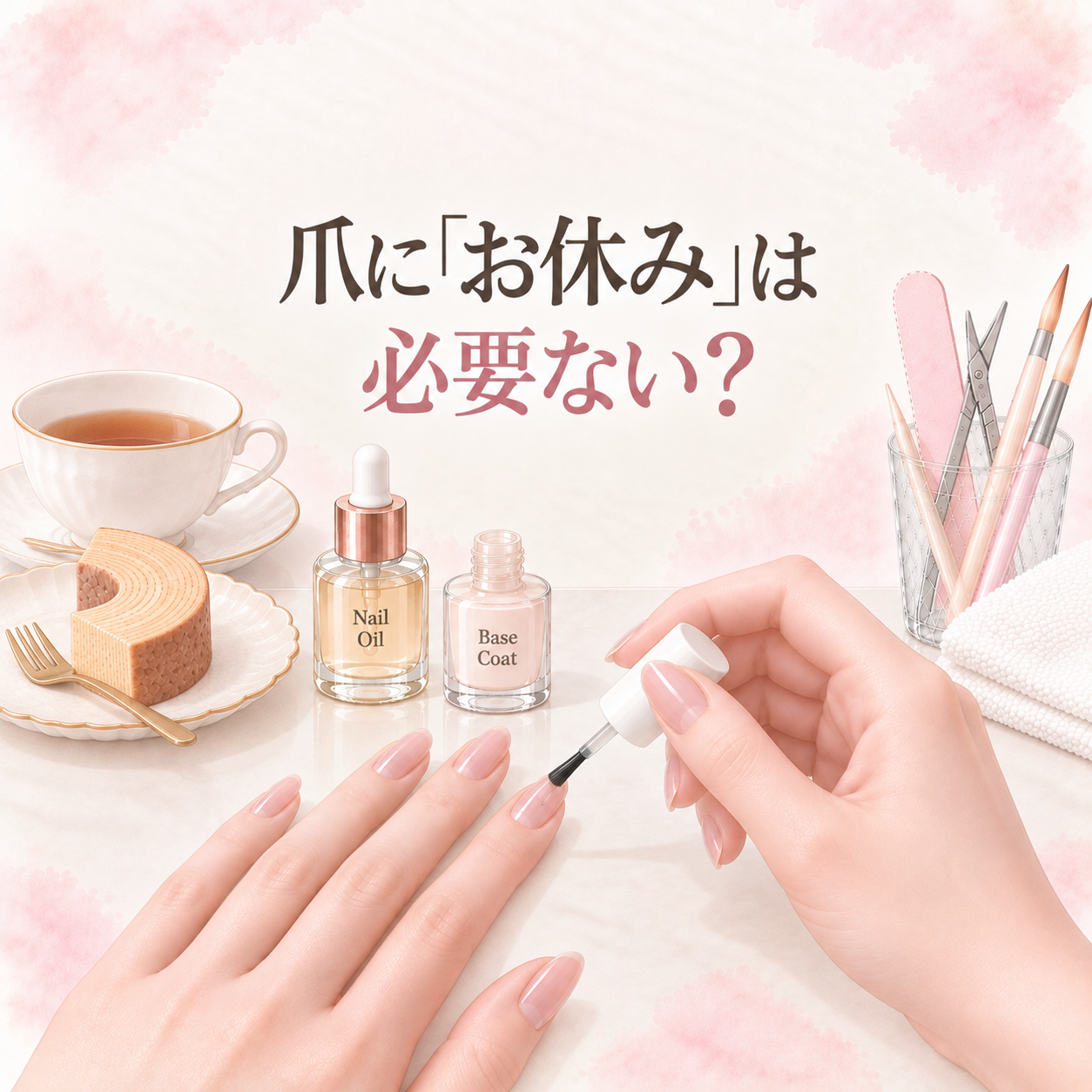 爪に「お休み」は必要ない？